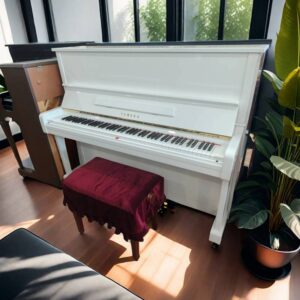 ✨ YAMAHA U3閃耀星褶白 白色鋼琴